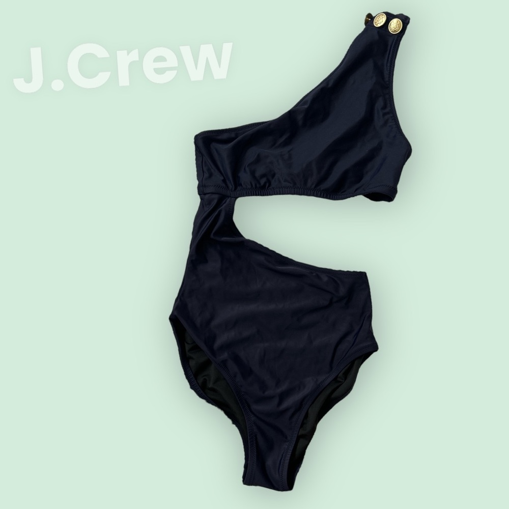 J.Crew One Piece Cutout Swimsuit